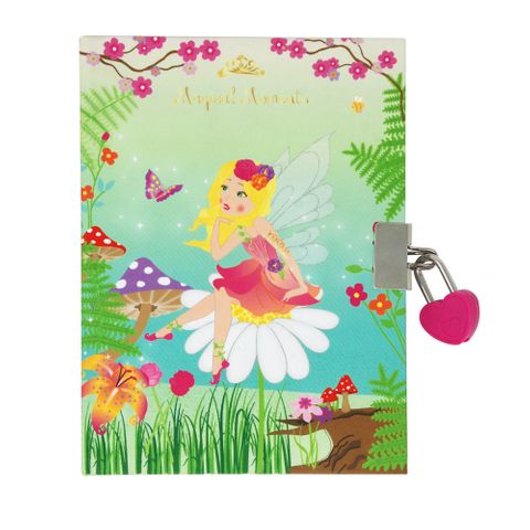 FOREST FAIRY SCENTED LOCKABLE DIARY - Toyworld Frankston