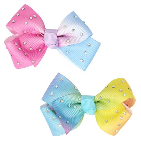 GEM OMBRE BOW HAIRCLIP - Toyworld Frankston