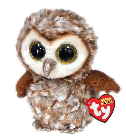 BEANIE BOO REGULAR BARN OWL - PERCY | Toyworld Frankston | Toyworld Frankston