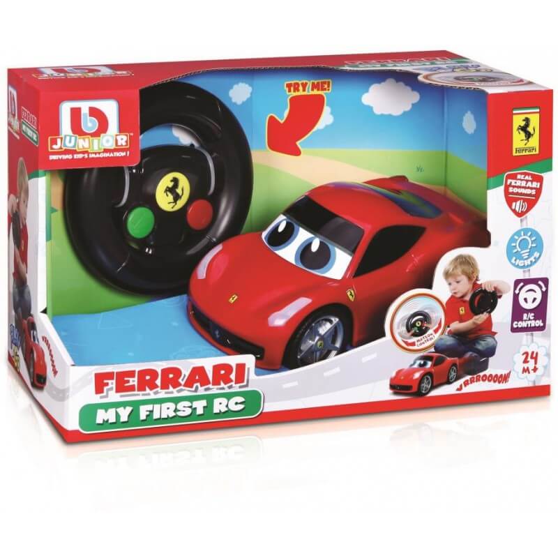 BBURAGO FERRARI MY FIRST RADIO CONTROL - Toyworld Frankston