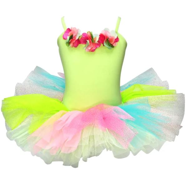 FOREST FAIRY TUTU DRESS 5/6 GREEN - Toyworld Frankston