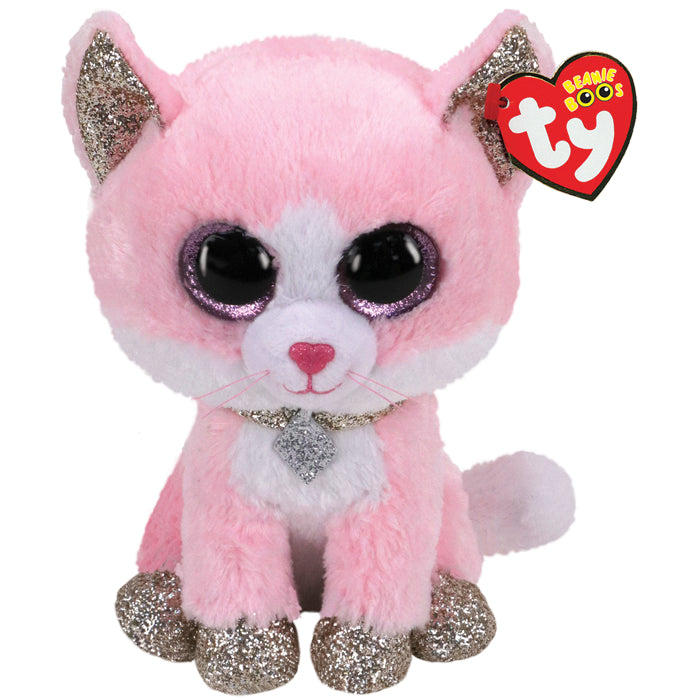 TY BEANIE BOOS MEDIUM FIONA CAT - Toyworld Frankston