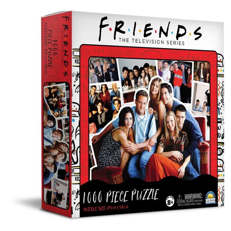CROWN FRIENDS 1000PC PUZZLE - Toyworld Frankston