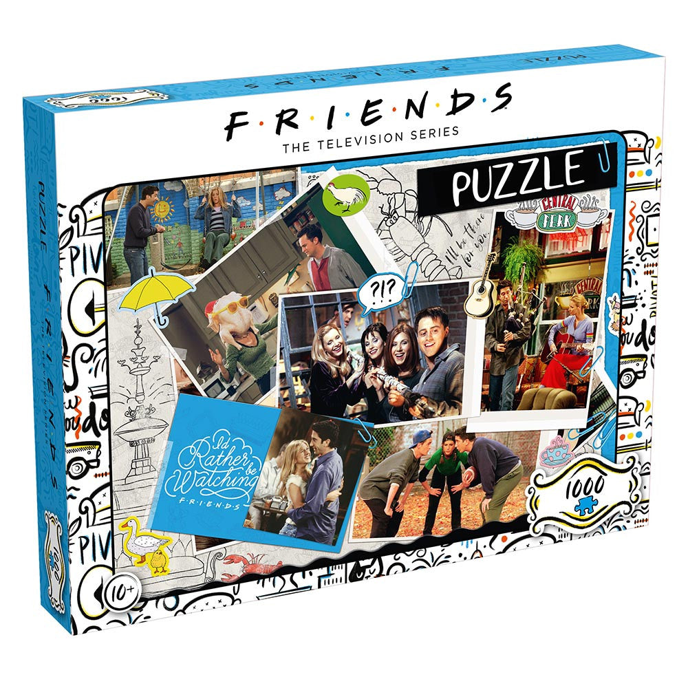 FRIENDS SCRAPBOOK PUZZLE - 1000PCE - Toyworld Frankston