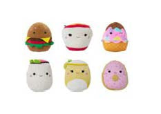 SQUISHMALLOW 7.5 INCH SNACKS ASSORTED