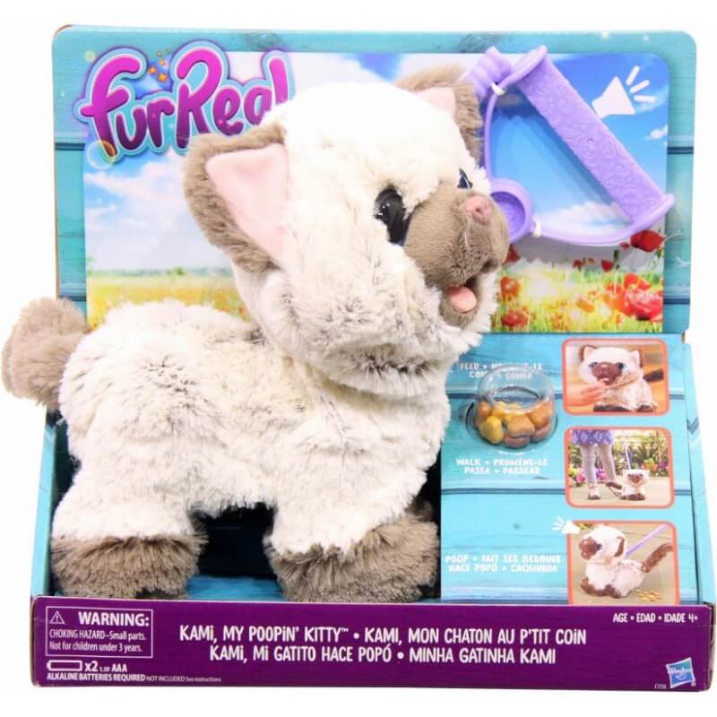 FURREAL FRIENDS KAMI MY POOPIN KITTY - Toyworld Frankston