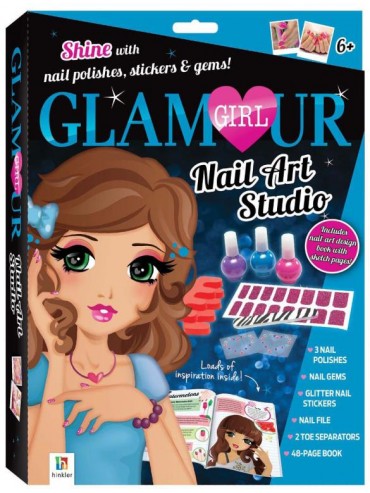 GLAMMOR GIRL - NAIL ART STUDIO KIT | Toyworld Frankston | Toyworld Frankston