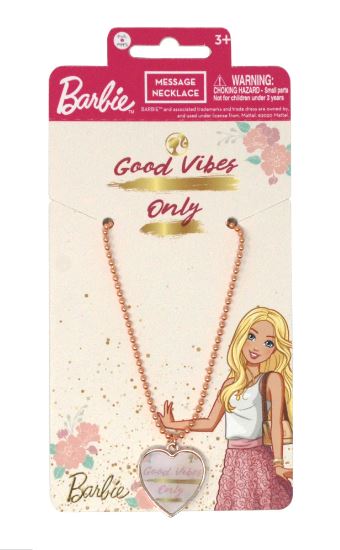 BARBIE GOOD VIBES ONLY NECKLACE - Toyworld Frankston