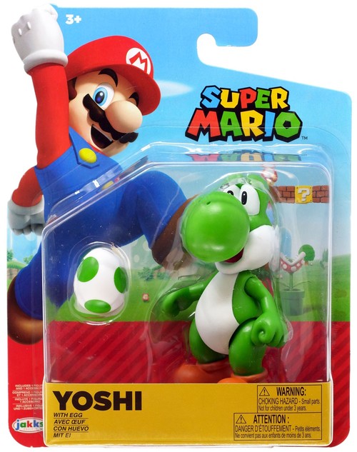 NINTENDO SUPER MARIO 4" YOSHI WITH EGG - Toyworld Frankston