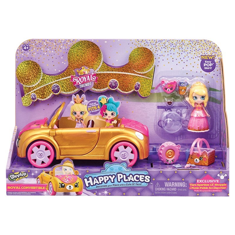 HP SHOPKIN S7 ROYAL CONVERTIBLE - Toyworld Frankston