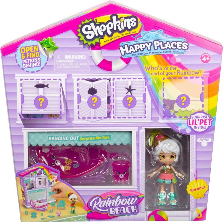 HAPPY PLACES SHOPKINS S5 SURPRISE ME - KOKONUT - Toyworld Frankston