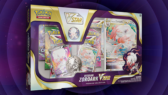 POKEMON HISUIAN ZOROARK VSTAR PREMIUM COLLECTION - Toyworld Frankston