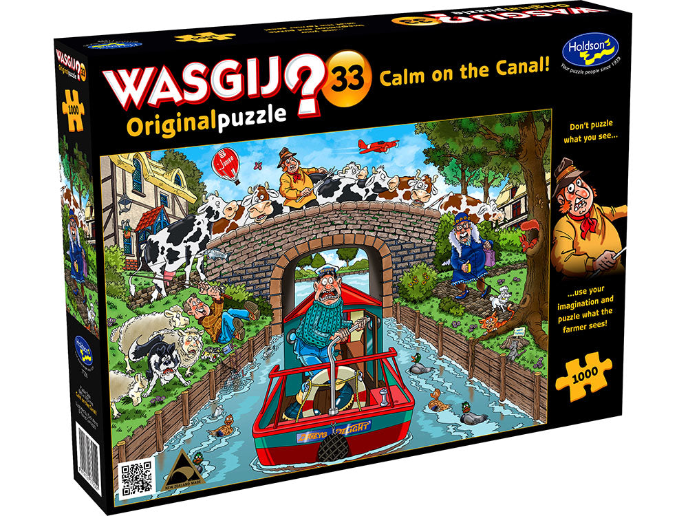 WASGIJ? ORIGINAL 33 CALM ON THE CANAL
