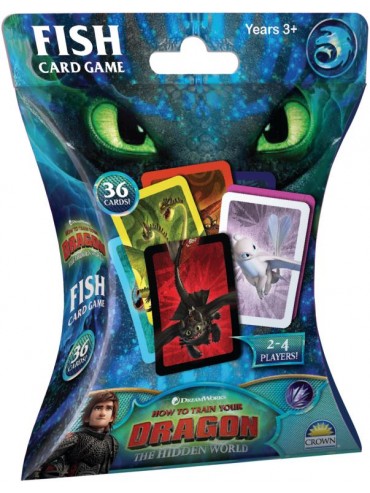 HOW TO TRAIN YOUR DRAGON 3 FISH CARD GAME | Toyworld Frankston | Toyworld Frankston