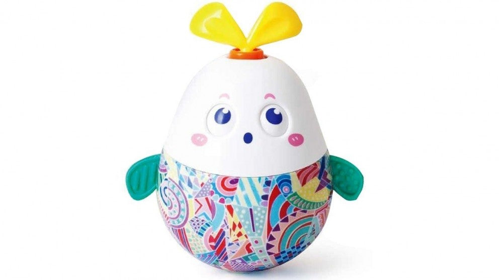 ROLY POLY RABBIT - BLUE - Toyworld Frankston