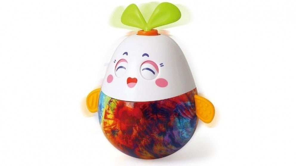 ROLY POLY RABBIT - ORANGE - Toyworld Frankston