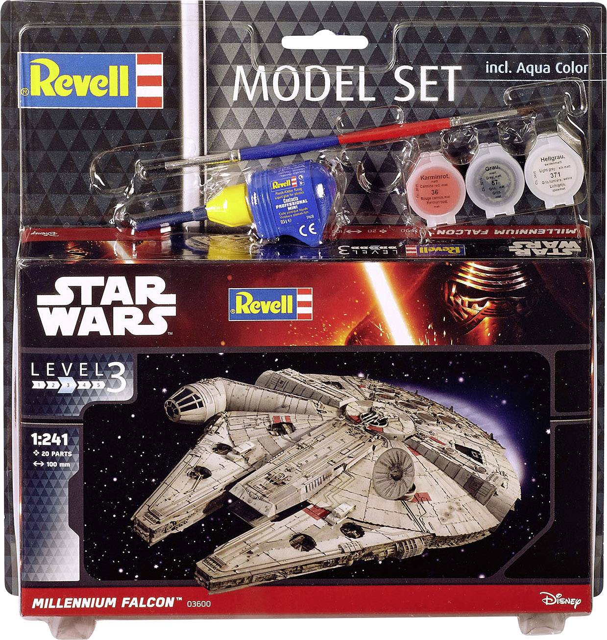 REVELL STAR WARS LEVEL 3 MILLENIUM FALCON - Toyworld Frankston