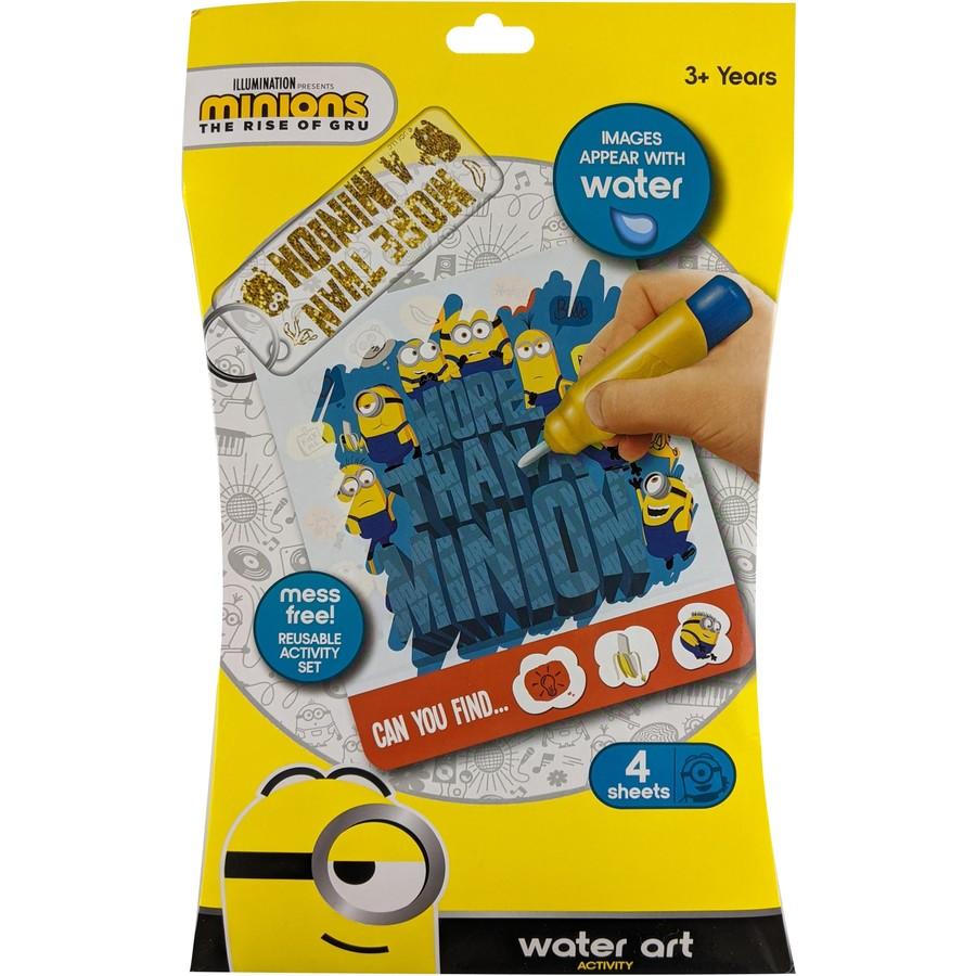 MINIONS 2 WATER ART ACTIVITY - Toyworld Frankston
