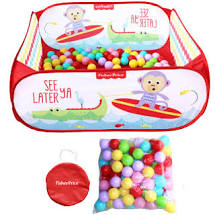 FISHER-PRICE PORTABLE BALL PIT 25 BALLS - Toyworld Frankston
