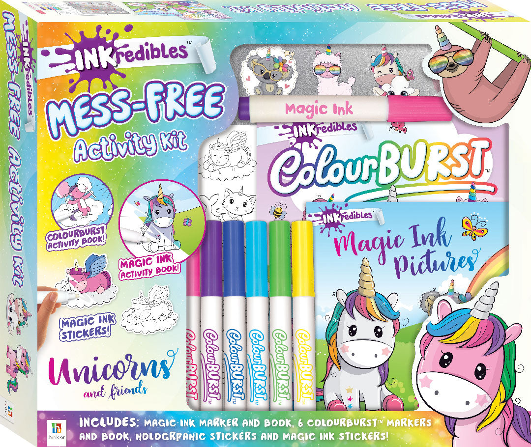 INKREDIBLES ACTIVITY KIT: UNICORNS AND FRIENDS | Toyworld Frankston | Toyworld Frankston