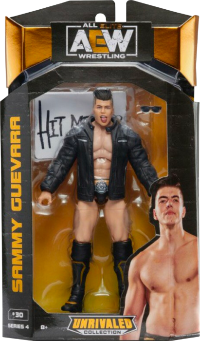 AEW UNRIVALED FIGURE PACK - SAMMY GUEVARA - Toyworld Frankston