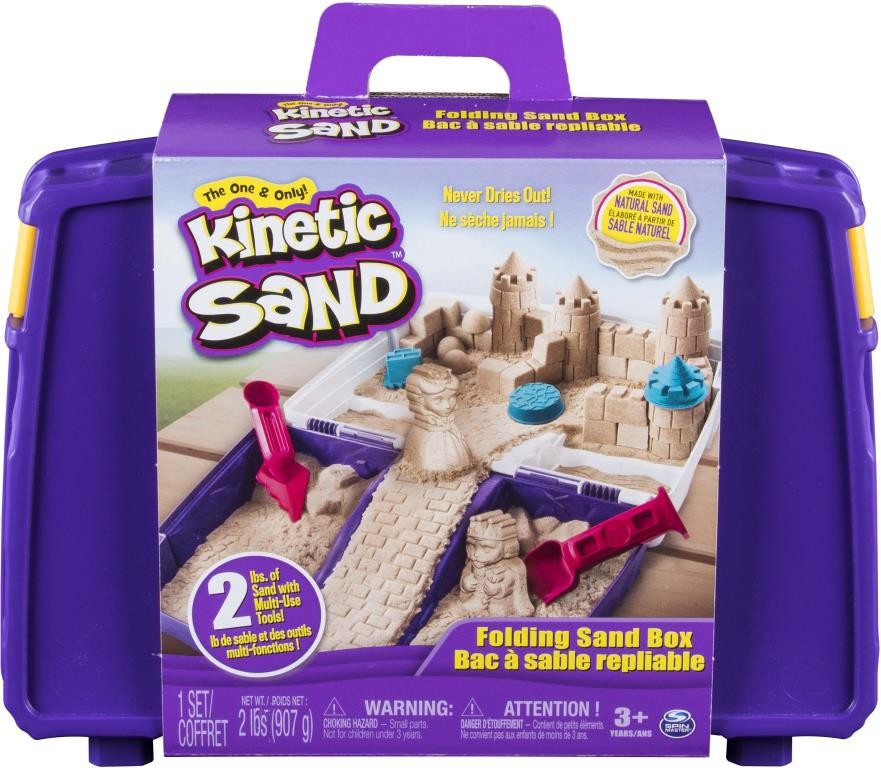 KINETIC SAND FOLDING SAND BOX | KINETIC SAND | Toyworld Frankston