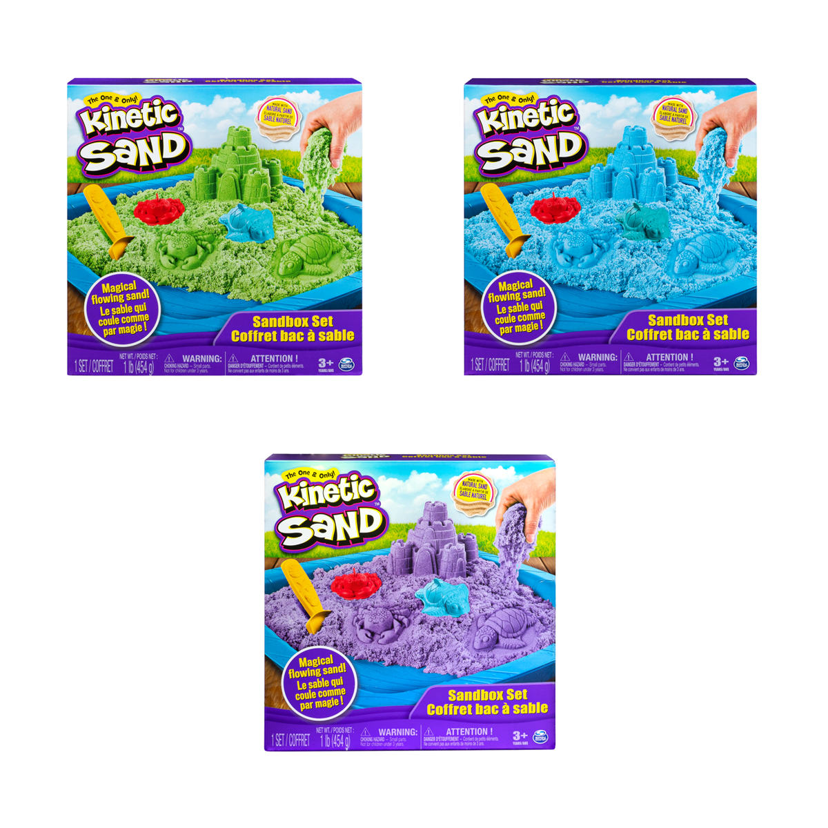 KINETIC SAND SANDCASTLE SET | KINETIC SAND | Toyworld Frankston