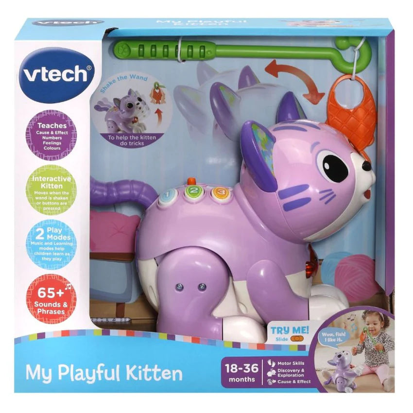 VTECH MY PLAYFUL KITTEN - Toyworld Frankston