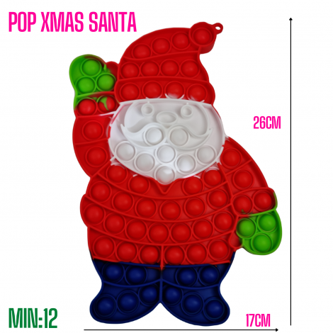 POP IT CHRISTMAS SANTA - Toyworld Frankston