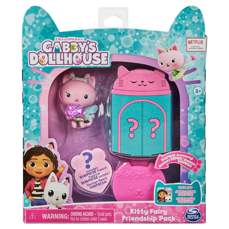 GABBYS DOLLHOUSE CAT DELIVERY PACK ASST - KITTY FAIRY FRIENDSHIP PACK - Toyworld Frankston