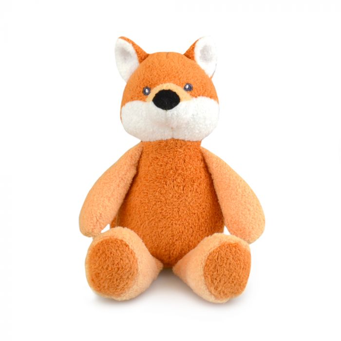 FOX FRANKIE AND FRIENDS RATTLES 20CM SOFT TOY - Toyworld Frankston