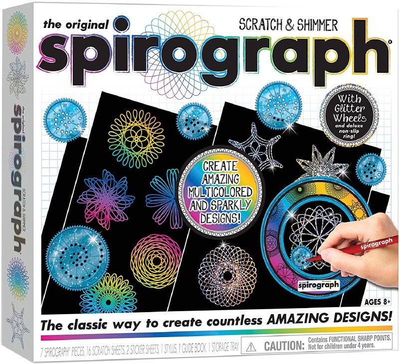 SPIROGRAPH SCRATCH AND SHIMMER - Toyworld Frankston