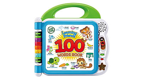 LEARNING FRIENDS 100 WORDS BOOK - Toyworld Frankston