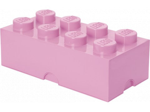 LEGO STORAGE BRICK 8 B PURPLE