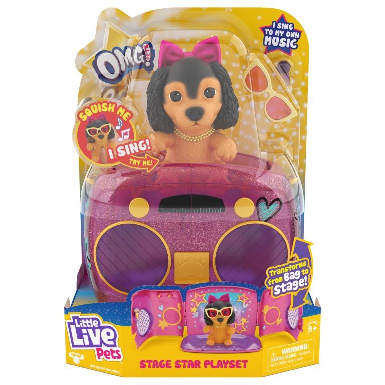 LITTLE LIVE PETS OMG PETS GOT TALENT S3 PLAYSET - Toyworld Frankston