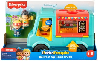 LITTLE PEOPLE SERVE IT UP FOOD TRUCK - Toyworld Frankston