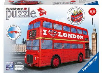 RBURG 3D PUZZLE LONDON BUS 216 PC | Toyworld Frankston | Toyworld Frankston