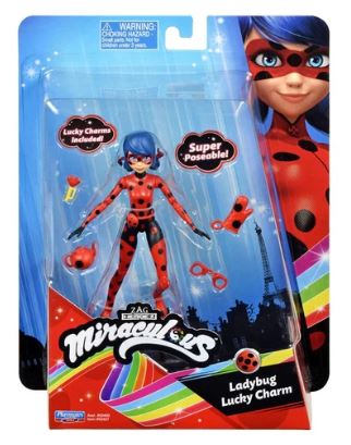MIRACULOUS LADYBUG 'LADYBUG' LUCKY CHARM FASHION DOLL - Toyworld Frankston