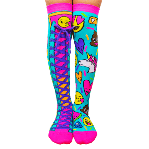MADMIA EMOJI SOCKS WITH SHOELSACES - Toyworld Frankston