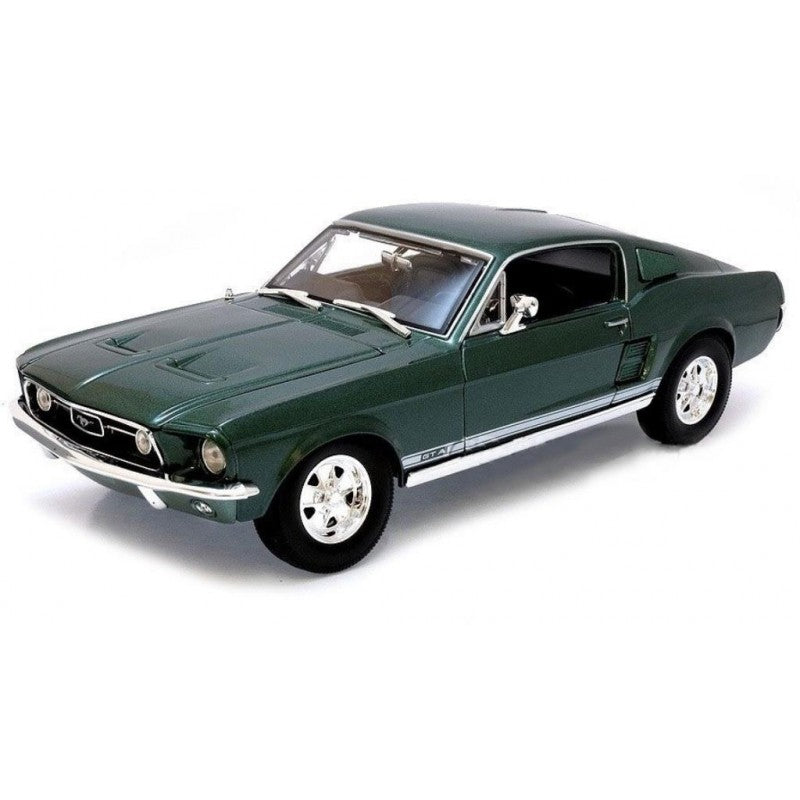 MAI18 1967 FORD MUSTANG FASTBACK GREEN - Toyworld Frankston