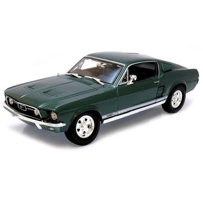 MAI18 1967 FORD MUSTANG FASTBACK GREEN - Toyworld Frankston