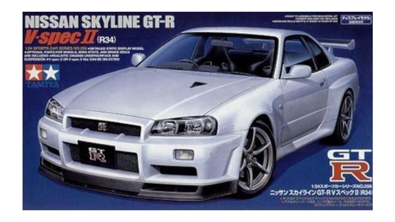 TAMIYA 1/24 NISSAN SKYLINE GT-R V SPEC R34 - Toyworld Frankston