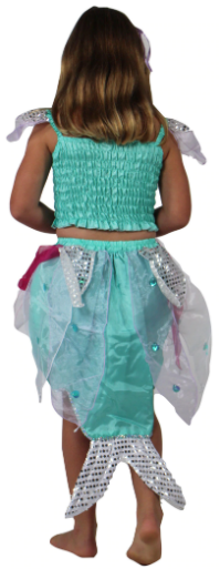 PEARL MERMAID DRESS- MEDIUM