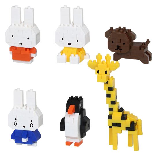 NANOBLOCK MINI MIFFY VOL.2 BOX (6) - Toyworld Frankston
