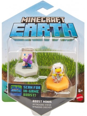 MINECRAFT SMART MINI FIGURE 2PK ASSORTED - Toyworld Frankston