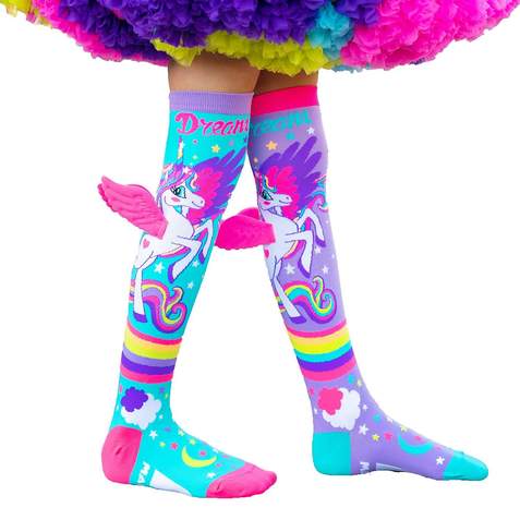 MADMIA MINI PONY SOCKS WITH WINGS TODDLER SIZE - Toyworld Frankston