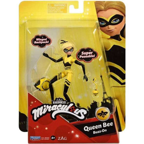 MIRACULOUS LADYBUG 'QUEEN BEE' BUZZ ON FASHION DOLL - Toyworld Frankston