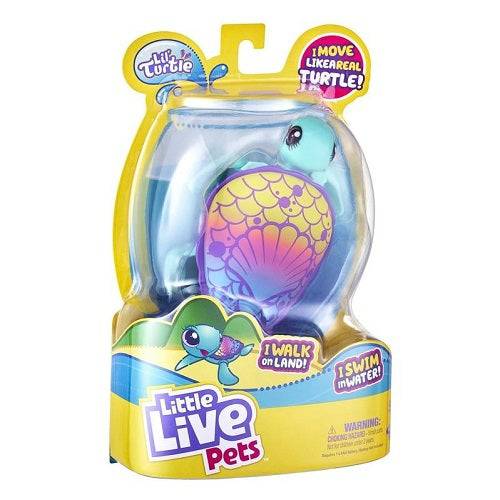 LITTLE LIVE PETS TURTLE - SEASHELL - Toyworld Frankston