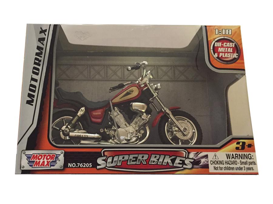 1:18 MOTORBIKE WITH PLATFORM ASSORTMENT - Toyworld Frankston
