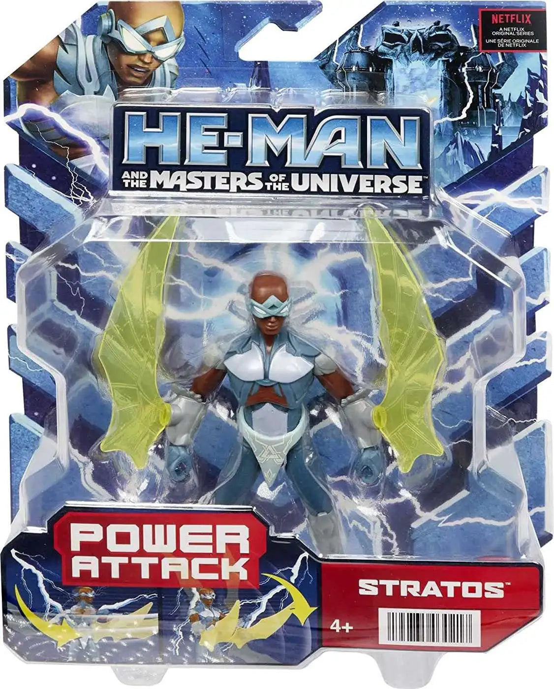 MASTERS OF THE UNIVERSE ANIMATED POWER ATTACK STRATOS - Toyworld Frankston